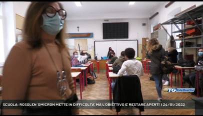 TRIESTE | SCUOLA: ROSOLEN 'OMICRON METTE IN DIFFICOLTA' MA L'OBIETTIVO E' RESTARE APERTI'