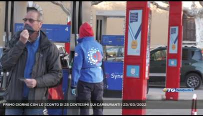 TRIESTE | PRIMO GIORNO CON LO SCONTO DI 25 CENTESIMI SUI CARBURANTI