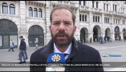 TRIESTE | RACCOLTA BENEFICA DI FRATELLI D'ITALIA SABATO MATTINA IN LARGO BONIFACIO