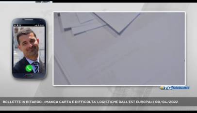 TREVISO | BOLLETTE IN RITARDO: «MANCA CARTA E DIFFICOLTA' LOGISTICHE DALL'EST EUROPA»