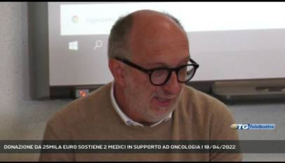 TRIESTE | DONAZIONE DA 25MILA EURO SOSTIENE 2 MEDICI IN SUPPORTO AD ONCOLOGIA