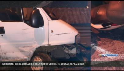 TRIESTE | INCIDENTE: GUIDA UBRIACO E COLPISCE 12 VEICOLI IN SOSTA