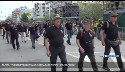 TRIESTE | ALPINI: TRIESTE PRESENTE ALL'ADUNATA DI RIMINI