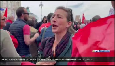 TRIESTE | PRIMO MAGGIO: OSTUNI 'AL VAGLIO LE POSIZIONI