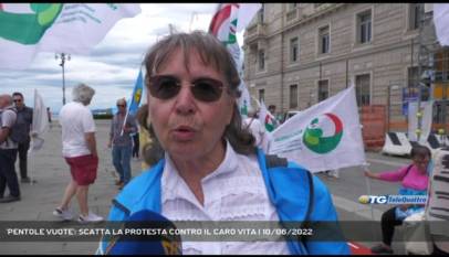 TRIESTE | 'PENTOLE VUOTE': SCATTA LA PROTESTA CONTRO IL CARO VITA