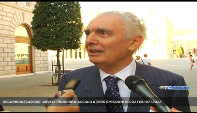 TRIESTE | DECARBONIZZAZIONE: ARVEDI PRODURRA' ACCIAIO A ZERO EMISSIONI DI CO2