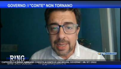 TRIESTE | CAPOZZELLA (M5S): 'ABBIAMO CHIESTO A CONTE DI USCIRE DAL GOVERNO'