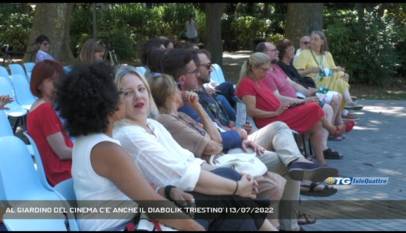 TRIESTE | AL GIARDINO DEL CINEMA C'E' ANCHE IL DIABOLIK 'TRIESTINO'