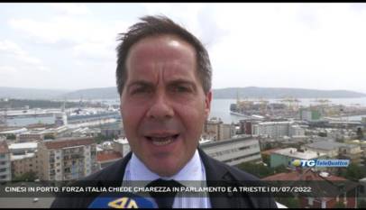 TRIESTE | CINESI IN PORTO: FORZA ITALIA CHIEDE CHIAREZZA IN PARLAMENTO E A TRIESTE