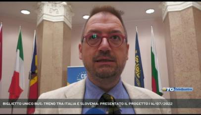 TRIESTE | BIGLIETTO UNICO BUS-TRENO TRA ITALIA E SLOVENIA: PRESENTATO IL PROGETTO
