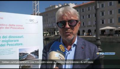 TRIESTE | TORNA L'APPUNTAMENTO CON 'FISH VERY GOOD' IN PIAZZA PONTEROSSO