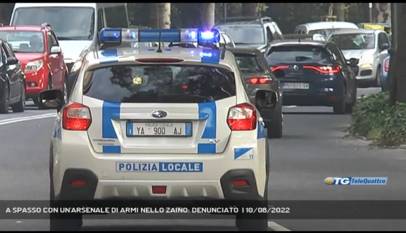 TRIESTE | A SPASSO CON UN'ARSENALE DI ARMI NELLO ZAINO: DENUNCIATO