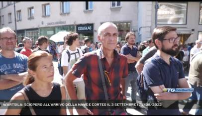 TRIESTE | WARTSILA: SCIOPERO ALL'ARRIVO DELLA NAVE E CORTEO IL 3 SETTEMBRE