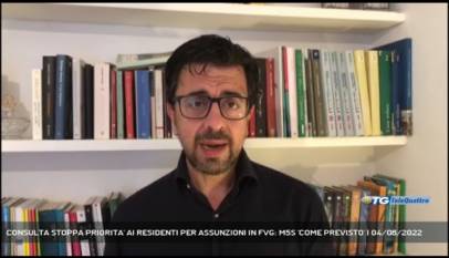 PORDENONE | CONSULTA STOPPA PRIORITA' AI RESIDENTI PER ASSUNZIONI IN FVG: M5S 'COME PREVISTO'