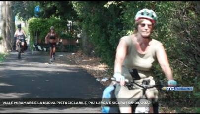 TRIESTE | VIALE MIRAMARE E LA NUOVA PISTA CICLABILE