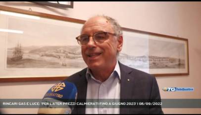 TRIESTE | RINCARI GAS E LUCE: 'PER L'ATER PREZZI CALMIERATI FINO A GIUGNO 2023'