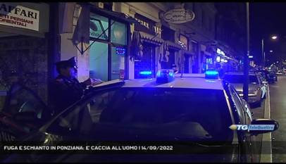 TRIESTE | FUGA E SCHIANTO IN PONZIANA: E' CACCIA ALL'UOMO