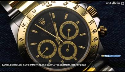 TRIESTE | BANDA DEI ROLEX: AUTO IMMORTALATA DA UNA TELECAMERA