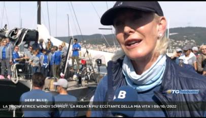 TRIESTE | LA TRIONFATRICE WENDY SCHMIDT: 'LA REGATA PIU' ECCITANTE DELLA MIA VITA'