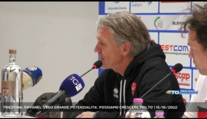 TRIESTE | TRIESTINA: PAVANEL 'VEDO GRANDE POTENZIALITA'