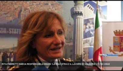 TRIESTE | RITA FABRETTI NUOVA RESPONSABILE DIGOS: 'LA MIA CIFRA E' IL LAVORO DI SQUADRA'