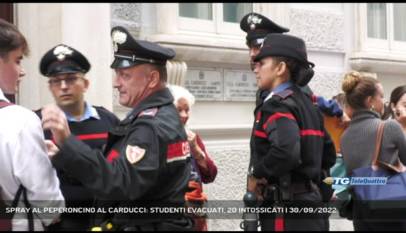 TRIESTE | SPRAY AL PEPERONCINO AL CARDUCCI: STUDENTI EVACUATI