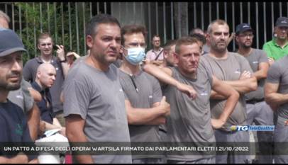 TRIESTE | UN PATTO A DIFESA DEGLI OPERAI WARTSILA FIRMATO DAI PARLAMENTARI ELETTI