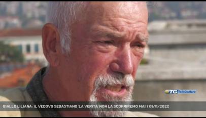 TRIESTE | GIALLO LILIANA: IL VEDOVO SEBASTIANO 'LA VERITA' NON LA SCOPRIREMO MAI'