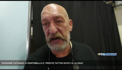 TRIESTE | PASSIONE TATUAGGI: A MONTEBELLO IL TRIESTE TATTOO EXPO