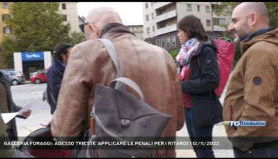 TRIESTE | GALLERIA FORAGGI: ADESSO TRIESTE 'APPLICARE LE PENALI PER I RITARDI'