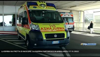 TRIESTE | LA BIMBA HA FRETTA DI NASCERE: LA MAMMA PARTORISCE IN AMBULANZA