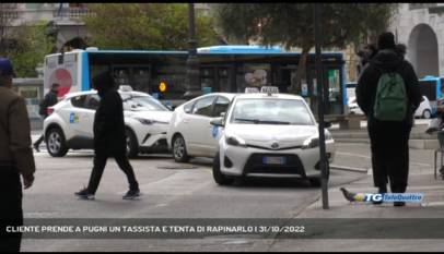 TRIESTE | CLIENTE PRENDE A PUGNI UN TASSISTA E TENTA DI RAPINARLO