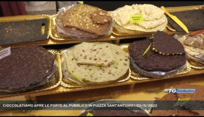 TRIESTE | CIOCCOLATIAMO APRE LE PORTE AL PUBBLICO IN PIAZZA SANT'ANTONIO