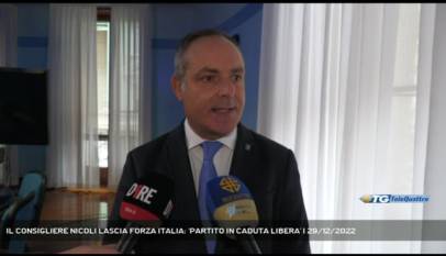 TRIESTE | IL CONSIGLIERE NICOLI LASCIA FORZA ITALIA: 'PARTITO IN CADUTA LIBERA'