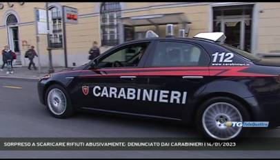 TRIESTE | SORPRESO A SCARICARE RIFIUTI ABUSIVAMENTE: DENUNCIATO DAI CARABINIERI