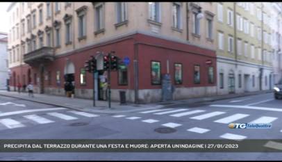 TRIESTE | PRECIPITA DAL TERRAZZO DURANTE UNA FESTA E MUORE: APERTA UN'INDAGINE