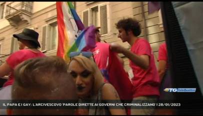 TRIESTE | IL PAPA E I GAY: L'ARCIVESCOVO 'PAROLE DIRETTE AI GOVERNI CHE CRIMINALIZZANO'
