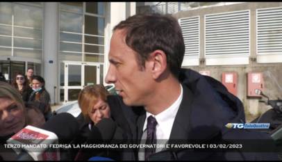 TRIESTE | TERZO MANDATO: FEDRIGA 'LA MAGGIORANZA DEI GOVERNATORI E' FAVOREVOLE'