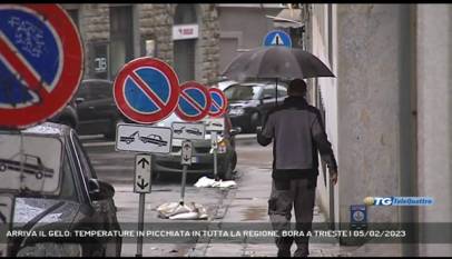 TRIESTE | ARRIVA IL GELO: TEMPERATURE IN PICCHIATA IN TUTTA LA REGIONE