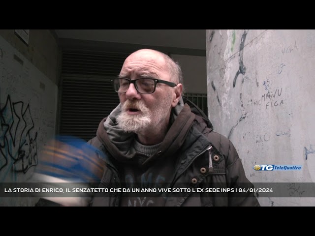 TRIESTE | LA STORIA DI ENRICO, IL SENZATETTO CHE DA UN ANNO VIVE SOTTO ...